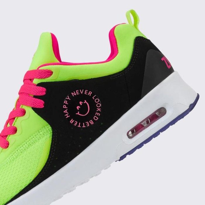 Buty sportowe limonkowe Zumba Air Boost