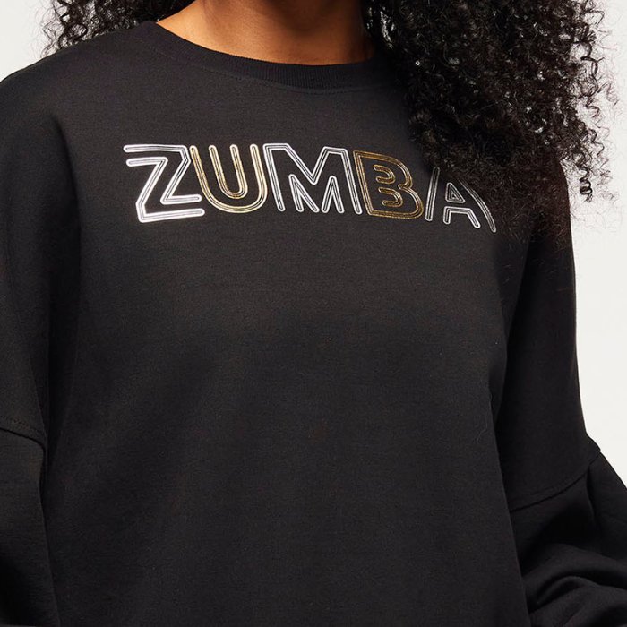 Bluza z bufiastymi rękawami Zumba Runway