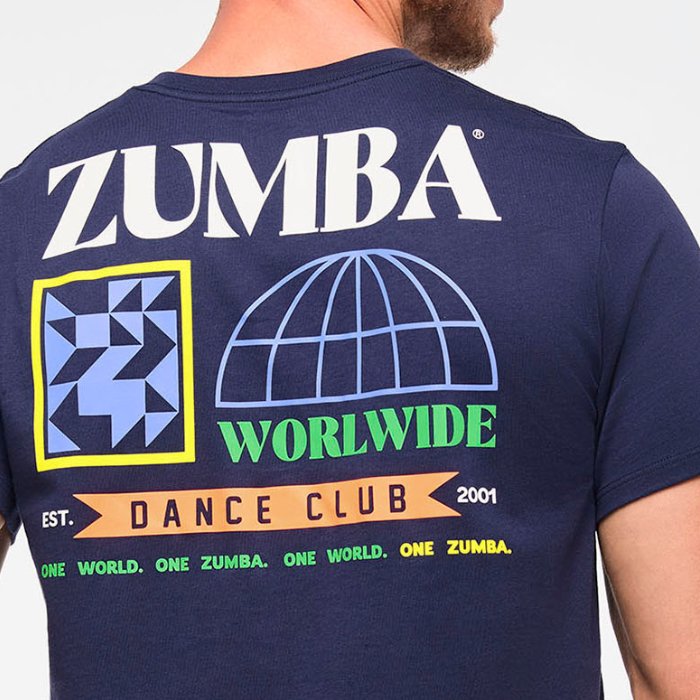 Koszulka z krótkim rękawem unisex Zumba Haus