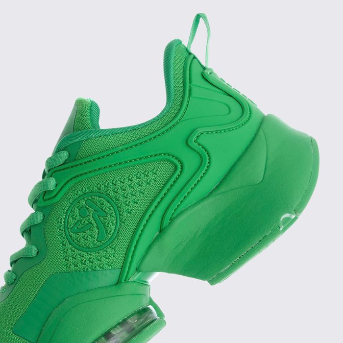 Buty sportowe zielone Zumba Air Stomp Remix II