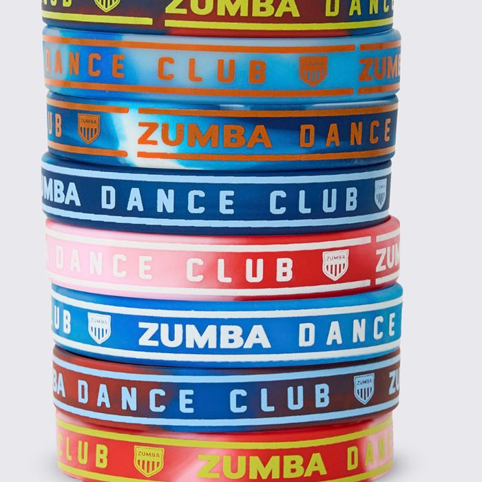 Gumowe bransoletki Zumba Victory