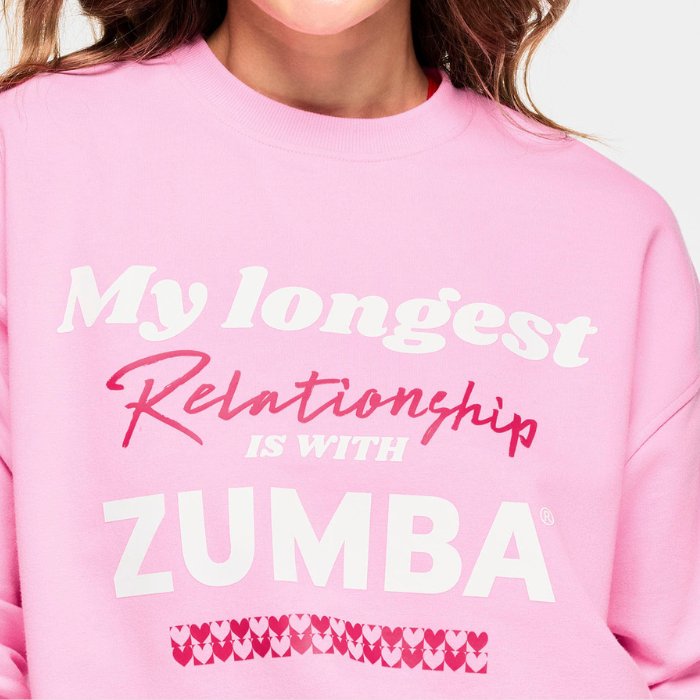 Bluza sportowa różowa Zumba Love