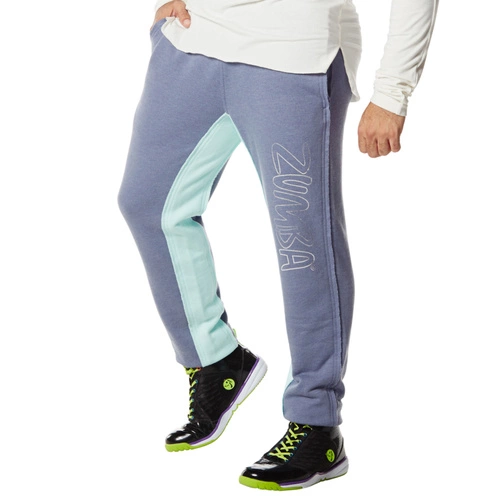 Spodnie męskie sportowe szare Zumba Ready, Sweat, Go Sweatpants