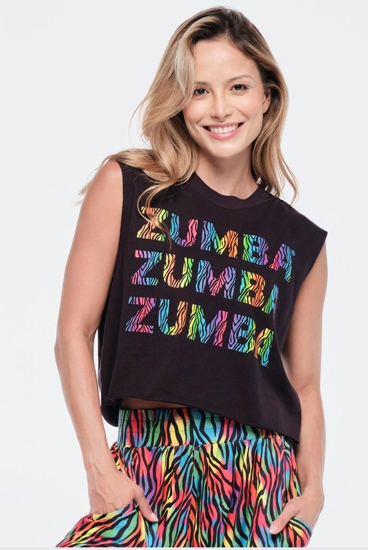 Koszulka bez rękawów Zumba Funscape