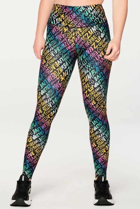 Legginsy z wysokim stanem Zumba Joy