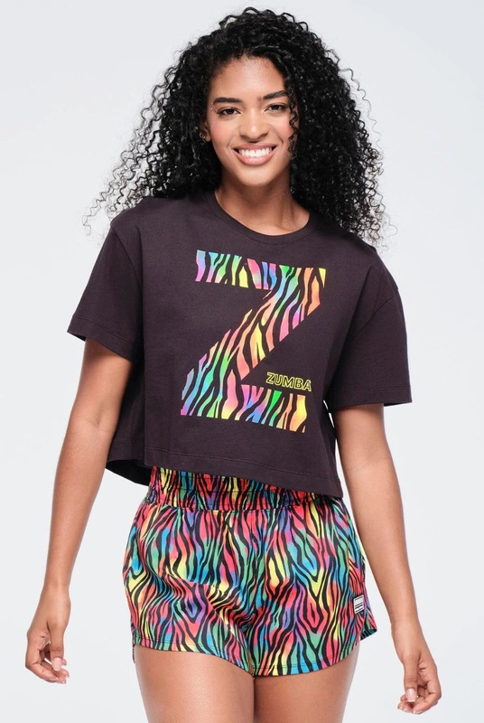 Crop top oversize Zumba Funscape