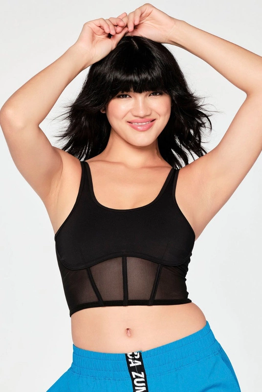 Crop tank Zumba Corset