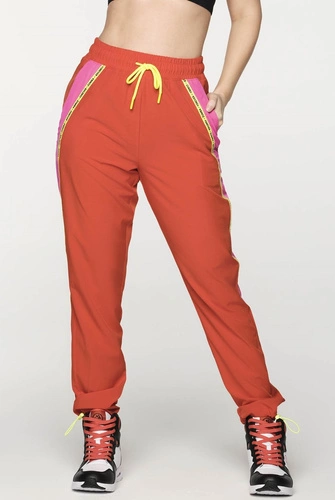 Spodnie dresowe czerwone Zumba Forever