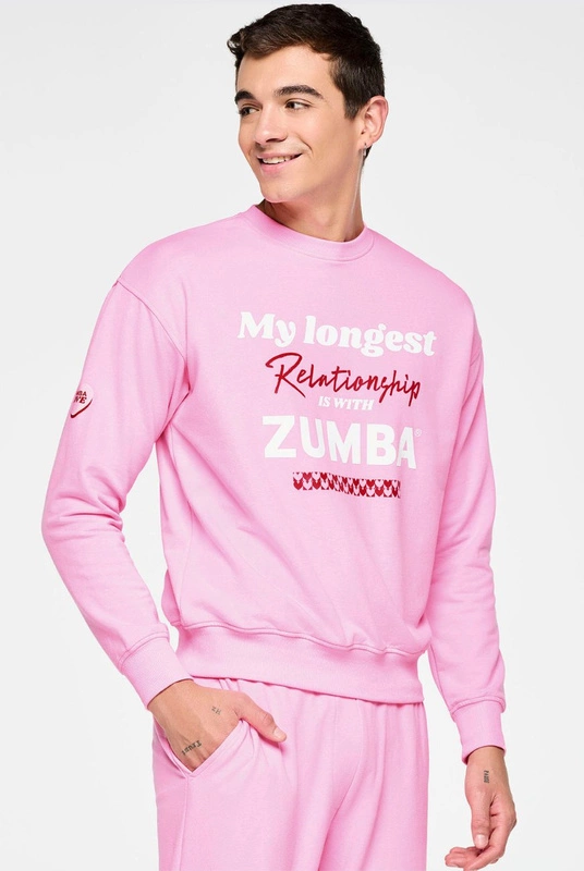 Bluza sportowa różowa Zumba Love