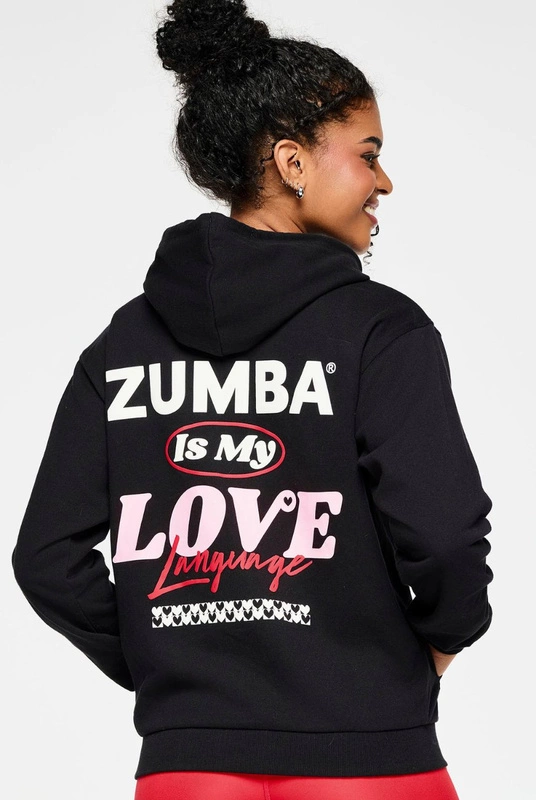 Bluza sportowa na suwak Zumba Love