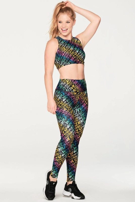 Legginsy z wysokim stanem Zumba Joy