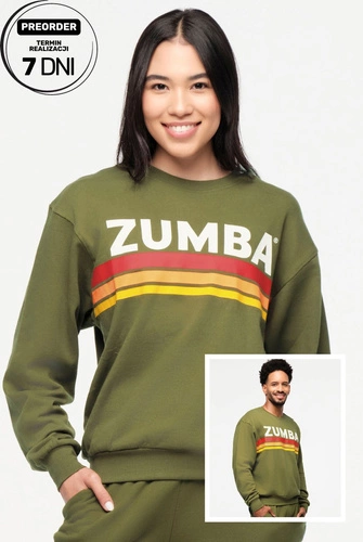 Bluza dresowa zielona Zumba Explore